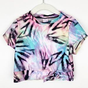 More Than Magic - Medium Girls Tie Dye 3-Piece Bathing Suit